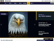 Tablet Screenshot of hartlandeagles.com
